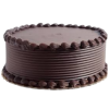 Plain chocolate cake