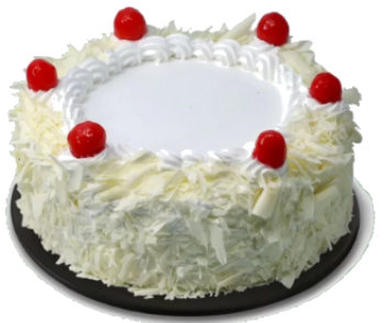 White Forest Cake