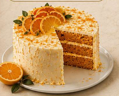 Zesty Orange Cake from Royal Delites in Nairobi